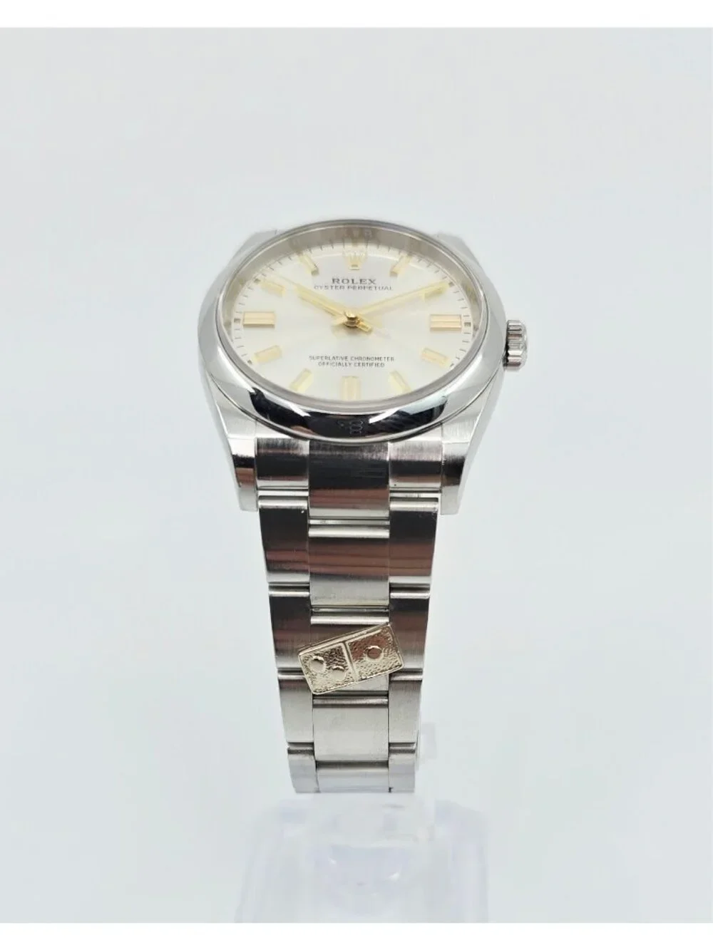 Rolex 126000 Oyster Perpetual 36mm Dominos Pizza Mens Watch in Silver Steel 2020